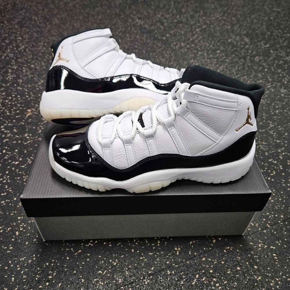 Nike Air Jordan 11 Retro DMP (GS) Size 2.5Y 'Gratitude' 378039-170